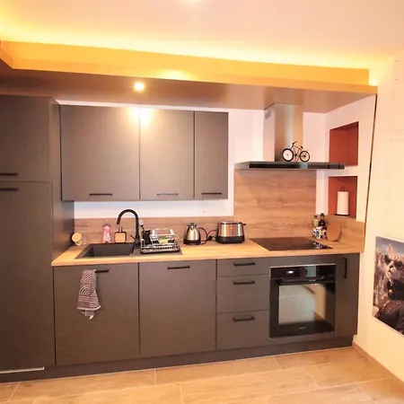 Luxury Studio, Rez De Chaussee, Parking Prive Video Surveillance, Canape Haute Qualite Convertible Couchage 2 Personnes, Centre Proche, Restaurant, Boulangerie 2 Minutes A Pied, Terrasse - 800metre Carre De Terrain - Gere Par Presta-zen'service Lejlighed