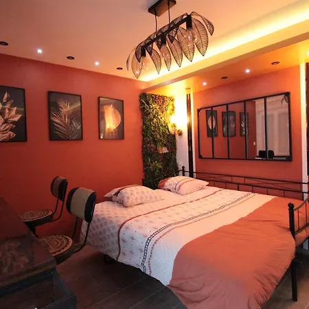 Luxury Studio, Rez De Chaussee, Parking Prive Video Surveillance, Canape Haute Qualite Convertible Couchage 2 Personnes, Centre Proche, Restaurant, Boulangerie 2 Minutes A Pied, Terrasse - 800metre Carre De Terrain - Gere Par Presta-zen'service Verdun-sur-Meuse