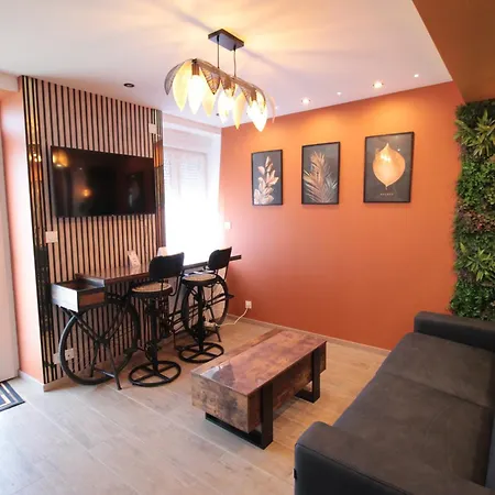 Apartment Luxury Studio, Rez De Chaussee, Parking Prive Video Surveillance, Canape Haute Qualite Convertible Couchage 2 Personnes, Centre Proche, Restaurant, Boulangerie 2 Minutes A Pied, Terrasse - 800metre Carre De Terrain - Gere Par Presta-zen'service Verdun-sur-Meuse