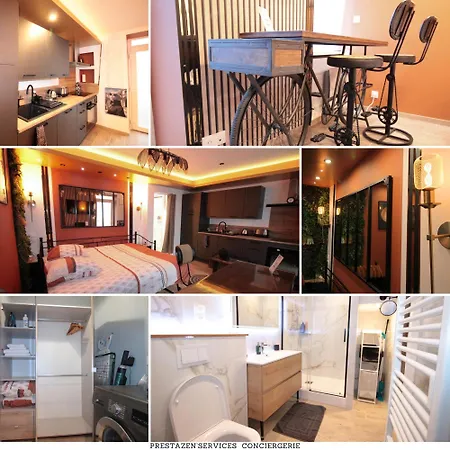 Apartment Luxury Studio, Rez De Chaussee, Parking Prive Video Surveillance, Canape Haute Qualite Convertible Couchage 2 Personnes, Centre Proche, Restaurant, Boulangerie 2 Minutes A Pied, Terrasse - 800metre Carre De Terrain - Gere Par Presta-zen'service Verdun-sur-Meuse
